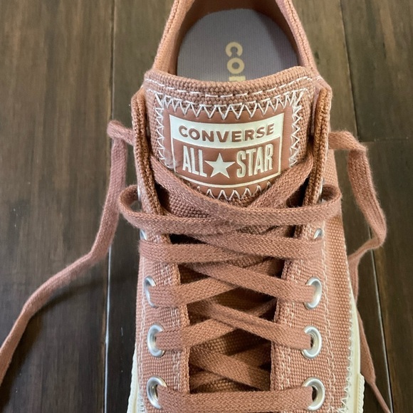 Converse Mauve Chuck Taylor All Star Lift Platform Stitching Sneakers Size 5 - Picture 6 of 8